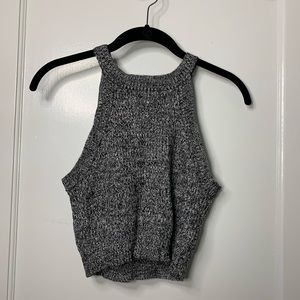 Knitted halter top